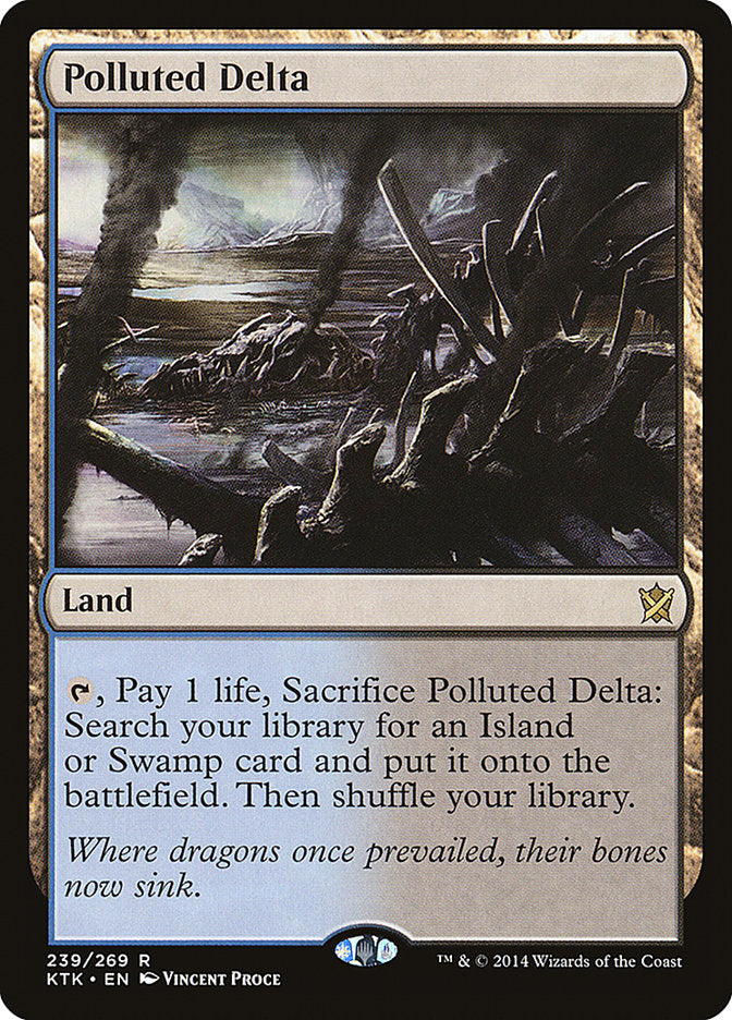 Polluted Delta [Khans of Tarkir] | Galaxy Games LLC