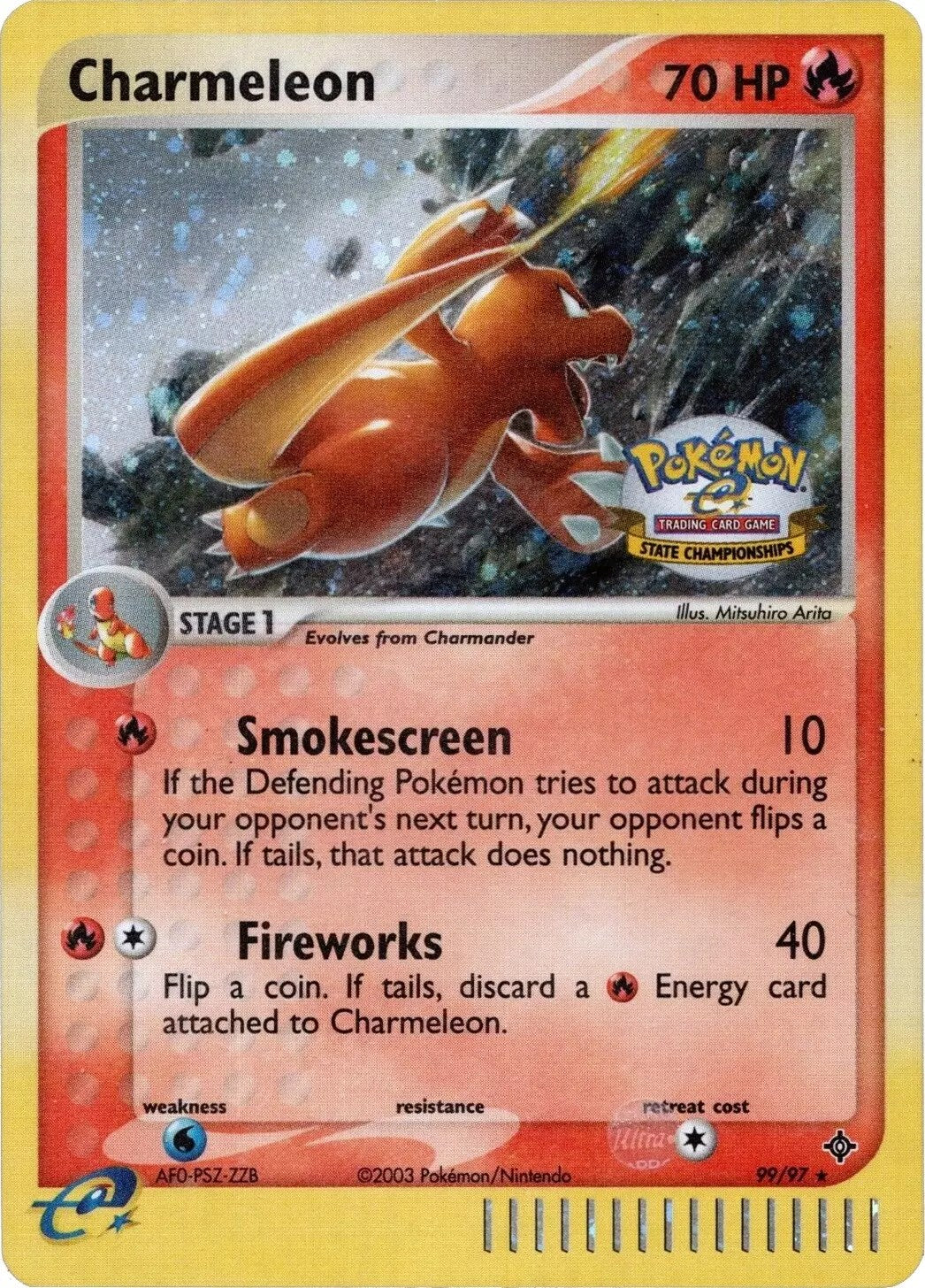 Charmeleon (99/97) (State Championship) [EX: Dragon] | Galaxy Games LLC