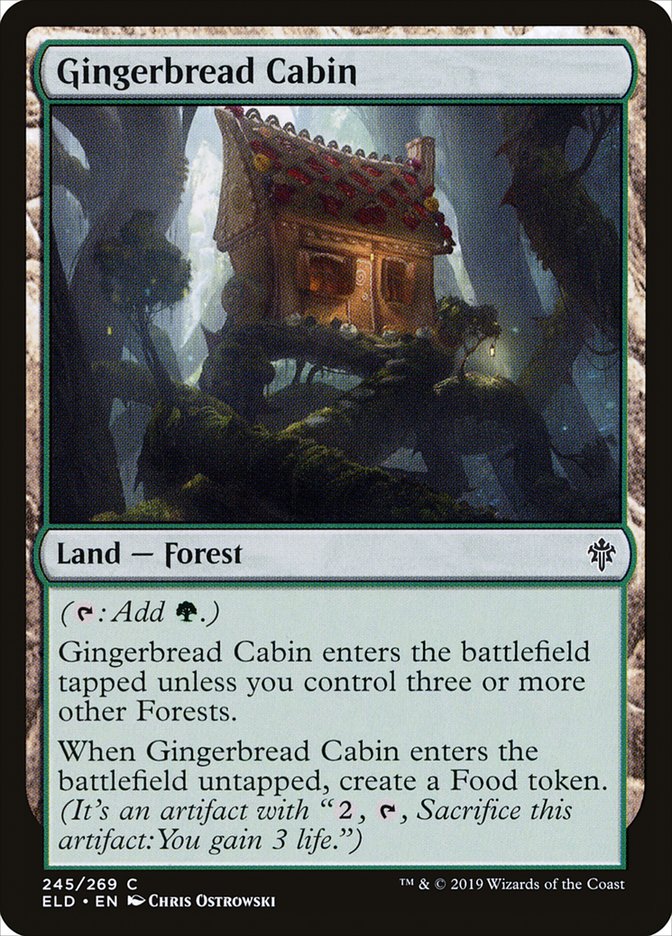 Gingerbread Cabin [Throne of Eldraine] | Galaxy Games LLC