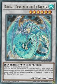 Brionac, Dragon of the Ice Barrier [DUDE-EN008] Ultra Rare | Galaxy Games LLC