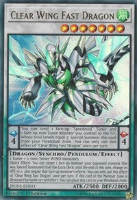 Clear Wing Fast Dragon [DUDE-EN011] Ultra Rare | Galaxy Games LLC