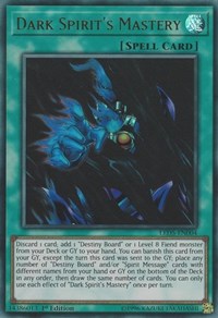 Dark Spirit's Mastery [LED5-EN004] Ultra Rare | Galaxy Games LLC