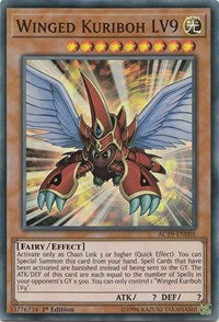 Winged Kuriboh LV9 [AC19-EN005] Super Rare | Galaxy Games LLC