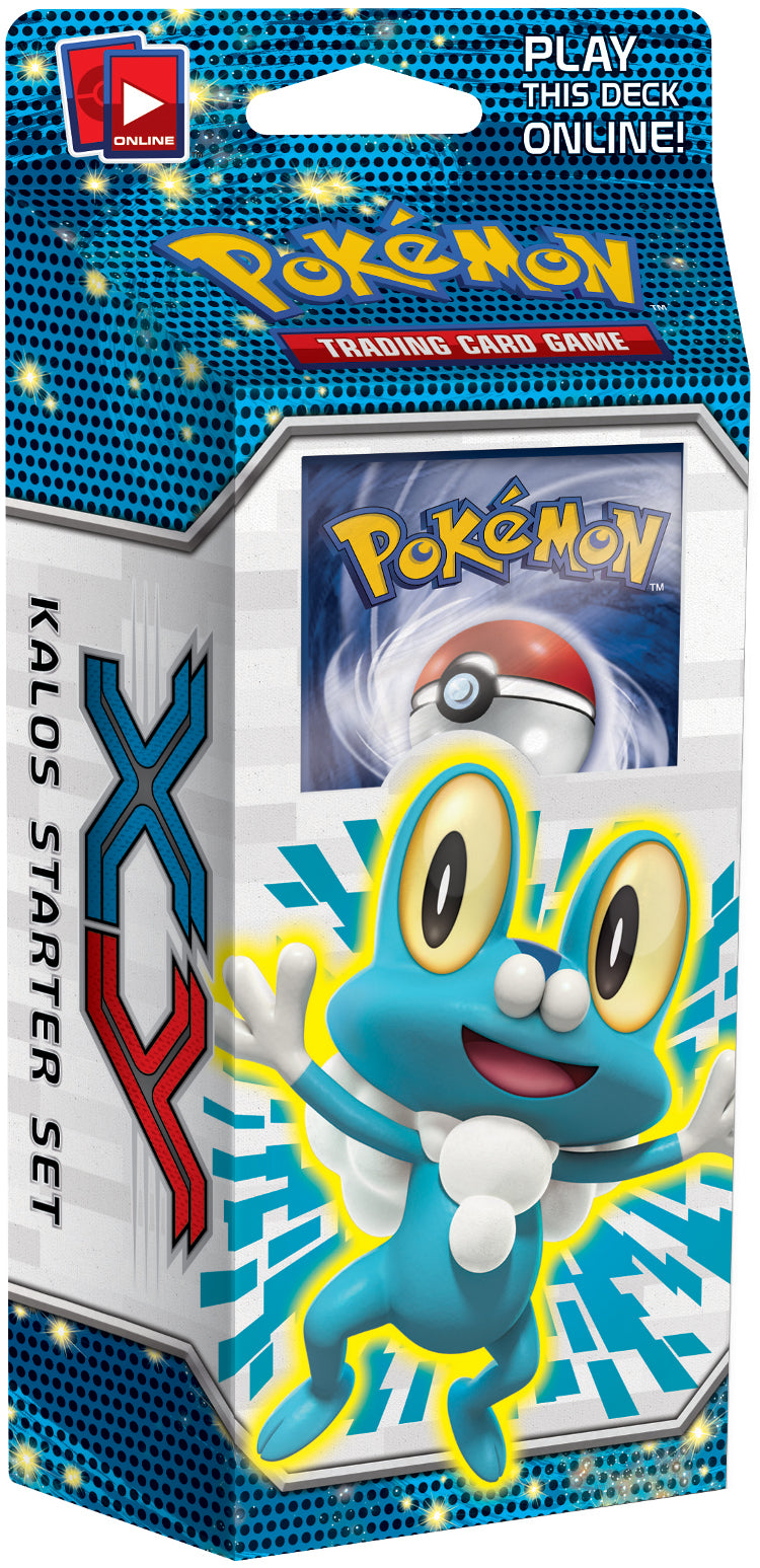 XY: Kalos Starter Set - Theme Deck (Froakie) | Galaxy Games LLC
