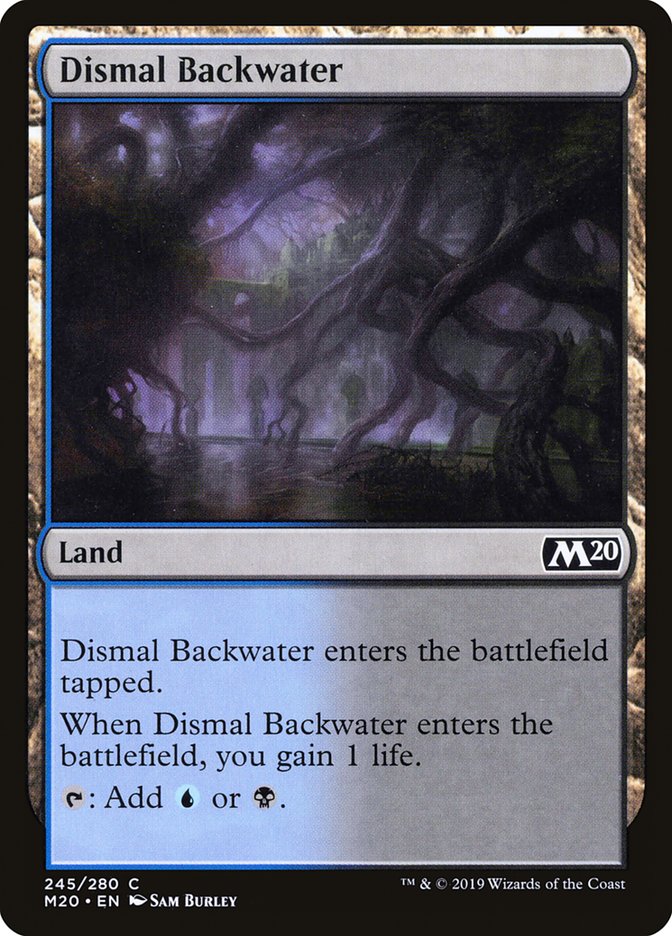 Dismal Backwater [Core Set 2020] | Galaxy Games LLC