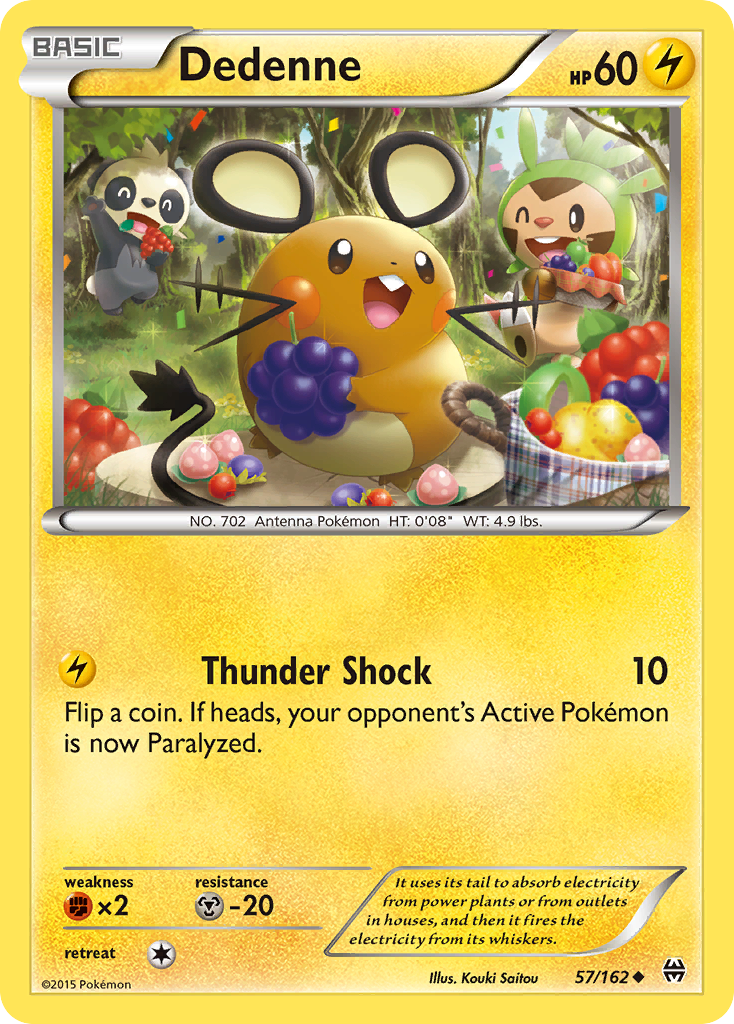 Dedenne (57/162) [XY: BREAKthrough] | Galaxy Games LLC