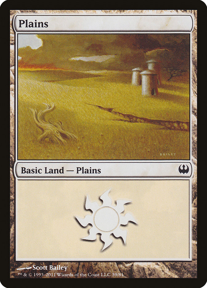 Plains (39) [Duel Decks: Knights vs. Dragons] | Galaxy Games LLC