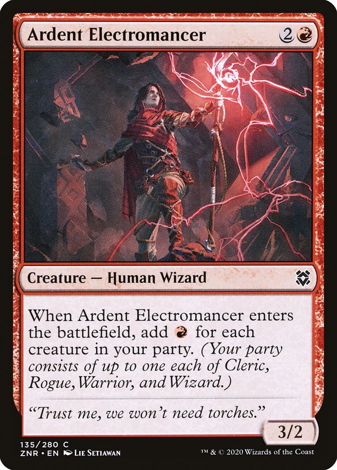 Ardent Electromancer [Zendikar Rising] | Galaxy Games LLC