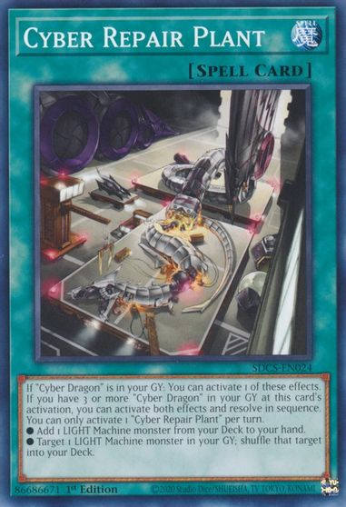 Cyber Repair Plant [SDCS-EN024] Common | Galaxy Games LLC