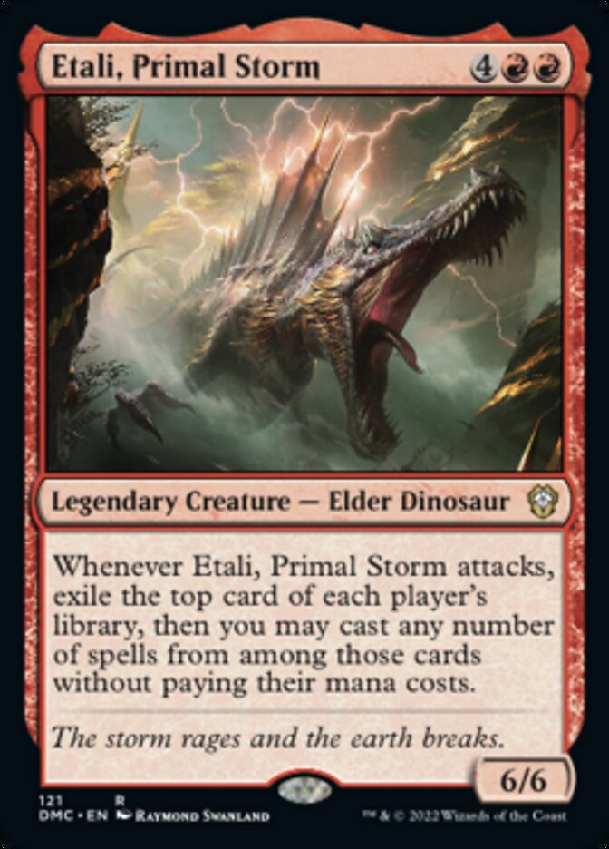 Etali, Primal Storm [Dominaria United Commander] | Galaxy Games LLC