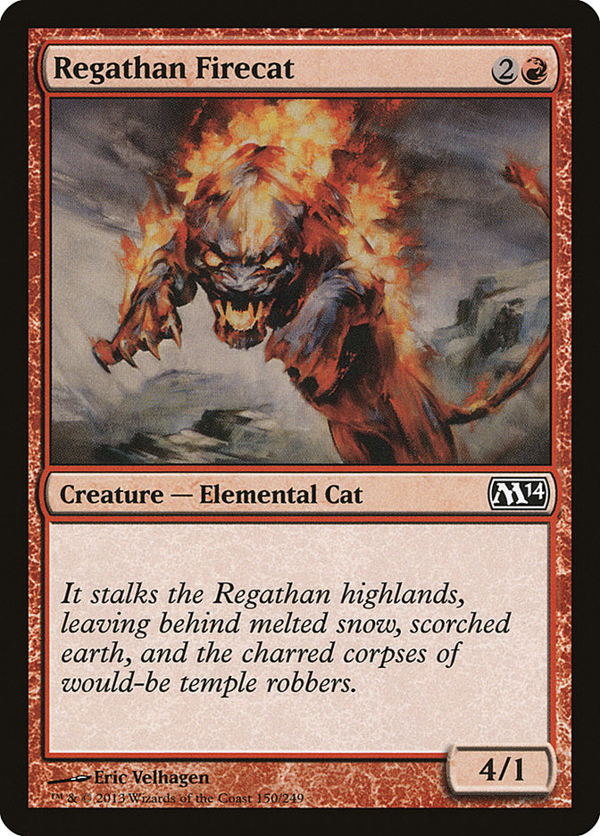 Regathan Firecat [Magic 2014] | Galaxy Games LLC