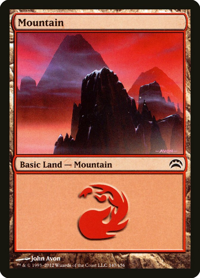 Mountain (147) [Planechase 2012] | Galaxy Games LLC