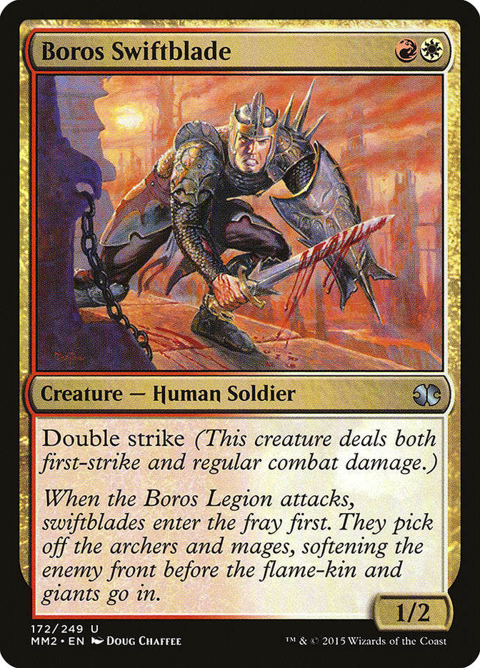 Boros Swiftblade [Modern Masters 2015] | Galaxy Games LLC