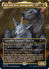 Rin and Seri, Inseparable (1508) // Rin and Seri, Inseparable [Secret Lair Commander Deck: Raining Cats and Dogs] | Galaxy Games LLC