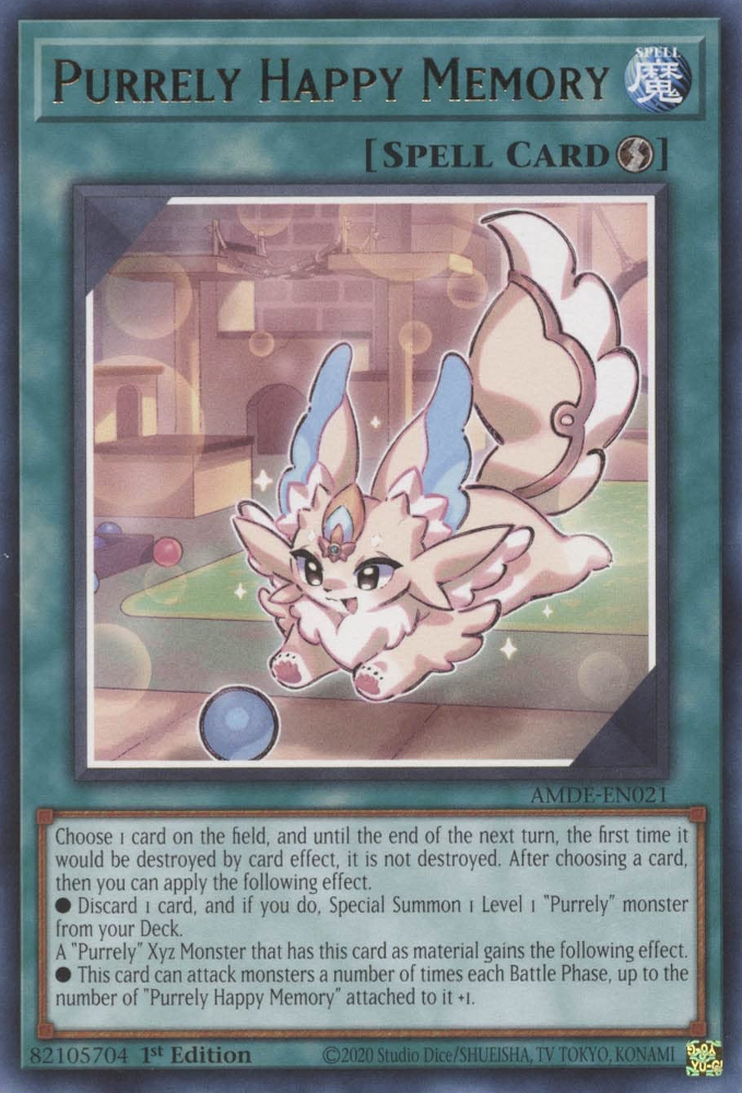 Purrely Happy Memory [AMDE-EN021] Rare | Galaxy Games LLC