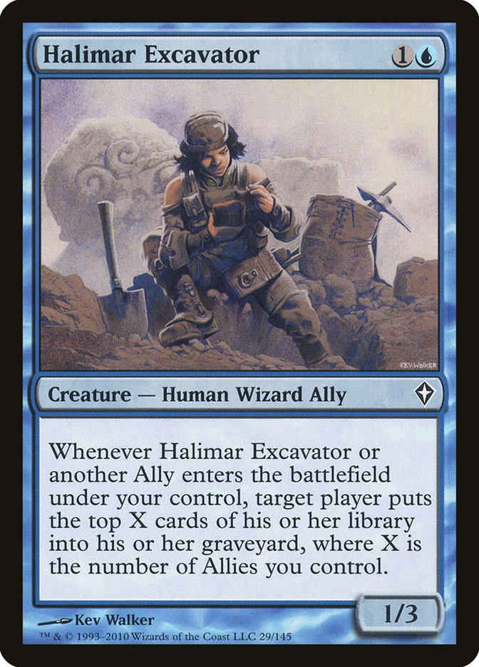 Halimar Excavator [Worldwake] | Galaxy Games LLC
