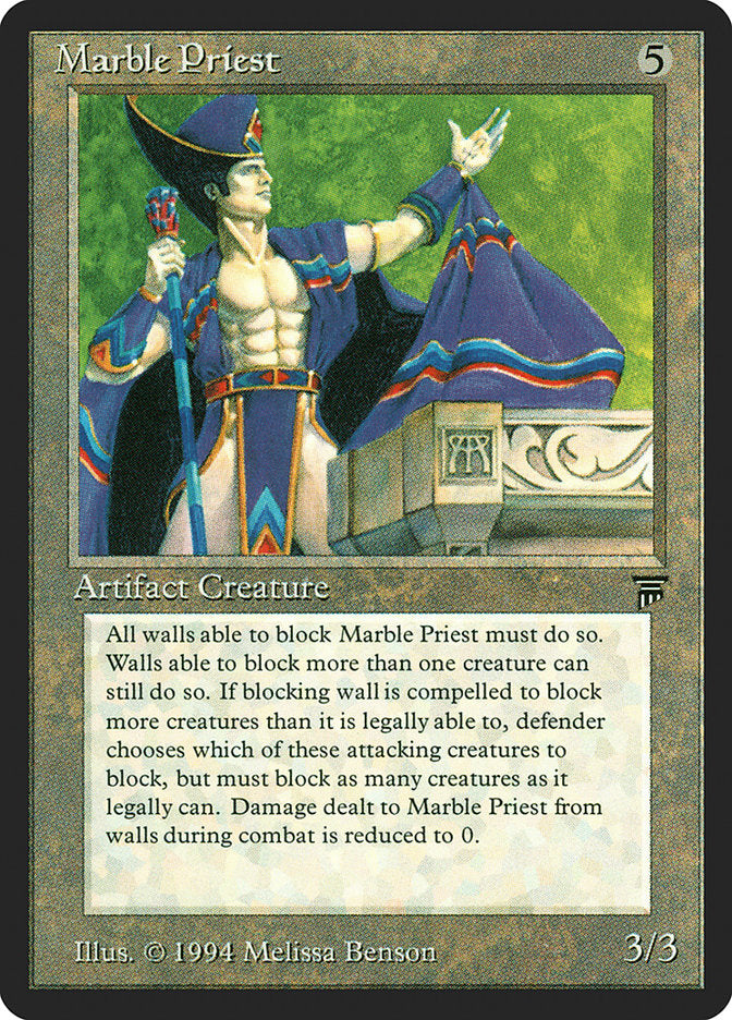 Marble Priest [Legends] | Galaxy Games LLC