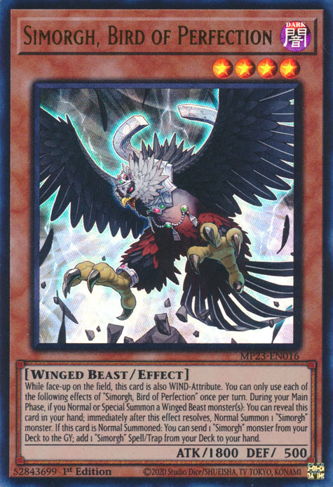 Simorgh, Bird of Perfection [MP23-EN016] Ultra Rare | Galaxy Games LLC