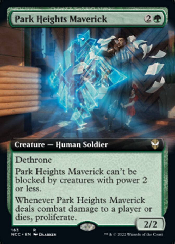 Park Heights Maverick (Extended Art) [Streets of New Capenna Commander] | Galaxy Games LLC