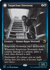 Suspicious Stowaway // Seafaring Werewolf [Innistrad: Double Feature] | Galaxy Games LLC