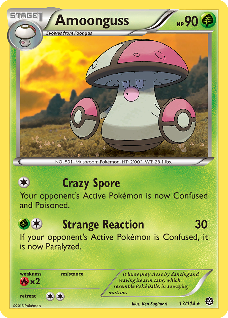 Amoonguss (13/114) [XY: Steam Siege] | Galaxy Games LLC