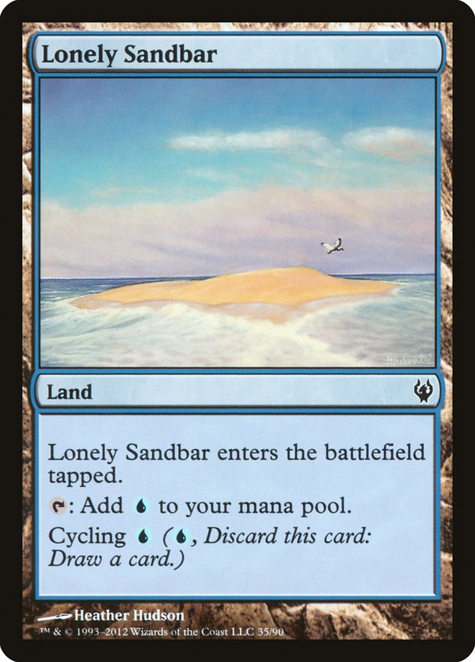 Lonely Sandbar [Duel Decks: Izzet vs. Golgari] | Galaxy Games LLC