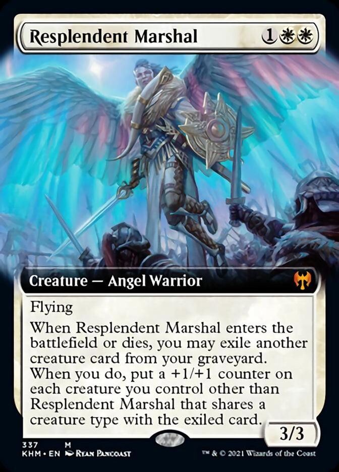 Resplendent Marshal (Extended Art) [Kaldheim] | Galaxy Games LLC