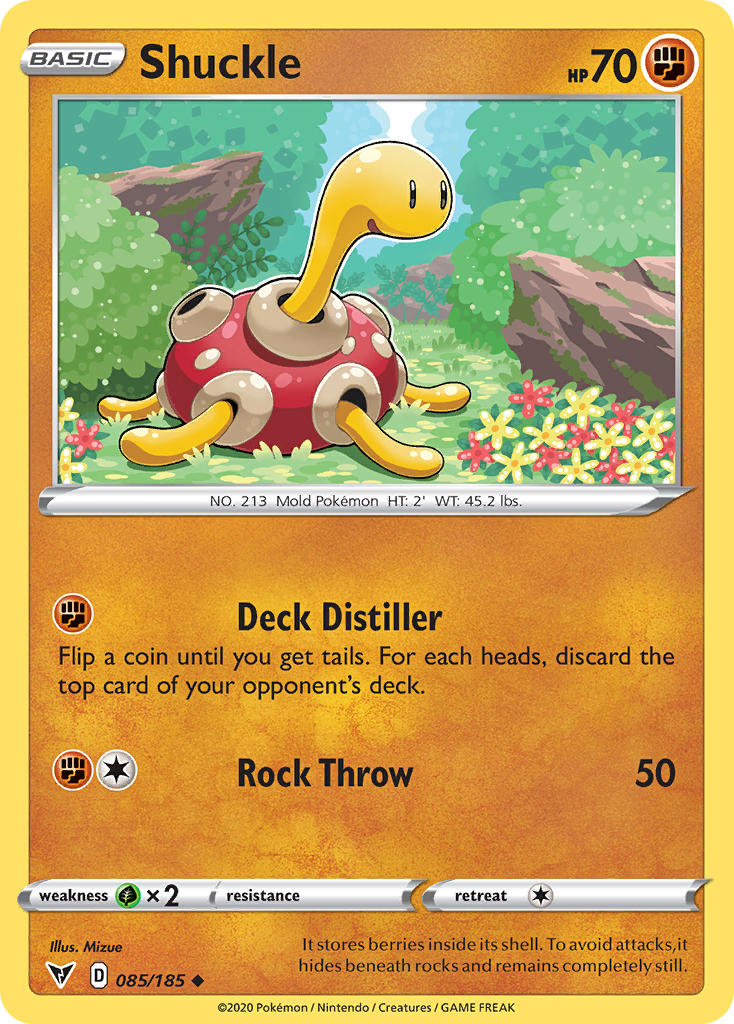 Shuckle (085/185) [Sword & Shield: Vivid Voltage] | Galaxy Games LLC