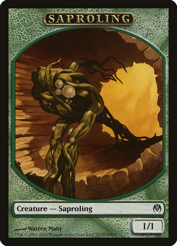 Saproling Token [Duel Decks: Phyrexia vs. the Coalition Tokens] | Galaxy Games LLC