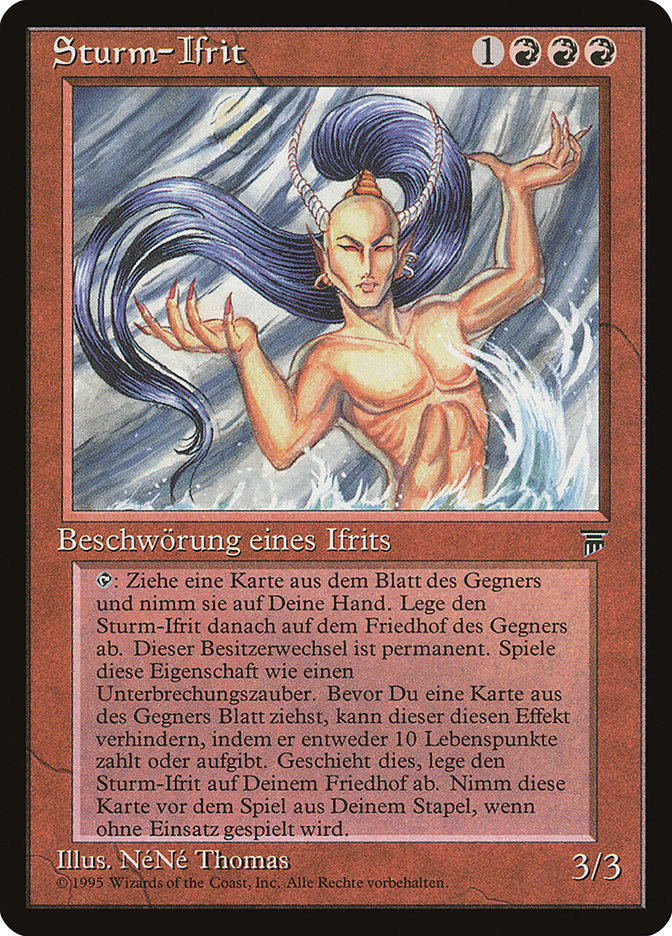 Tempest Efreet (German)- "Sturm-Ifrit" [Renaissance] | Galaxy Games LLC