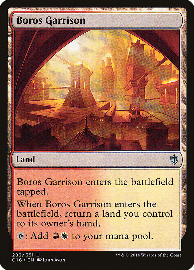 Boros Garrison [Commander 2016] | Galaxy Games LLC