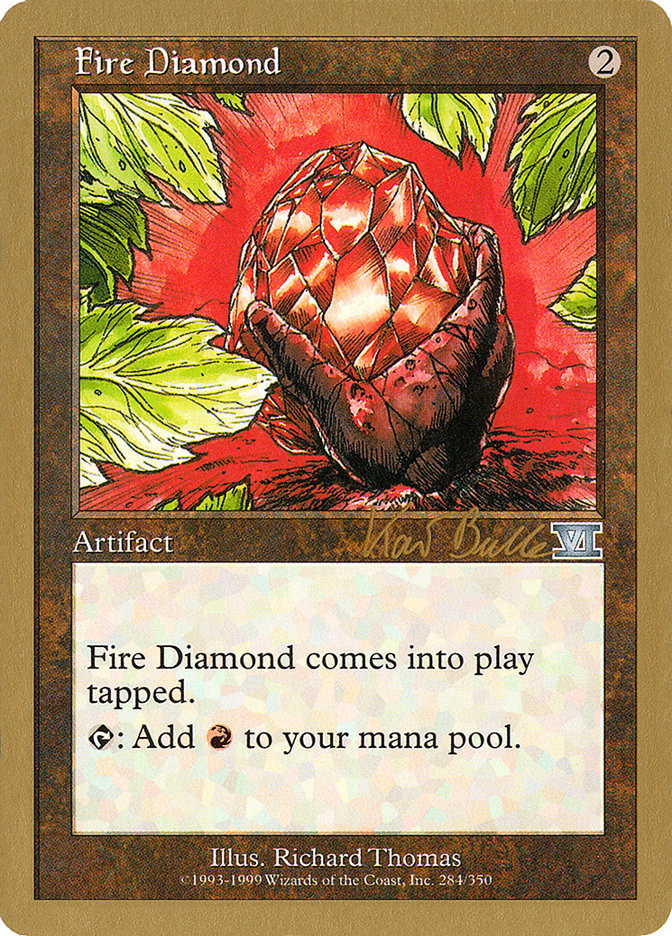 Fire Diamond (Kai Budde) [World Championship Decks 1999] | Galaxy Games LLC