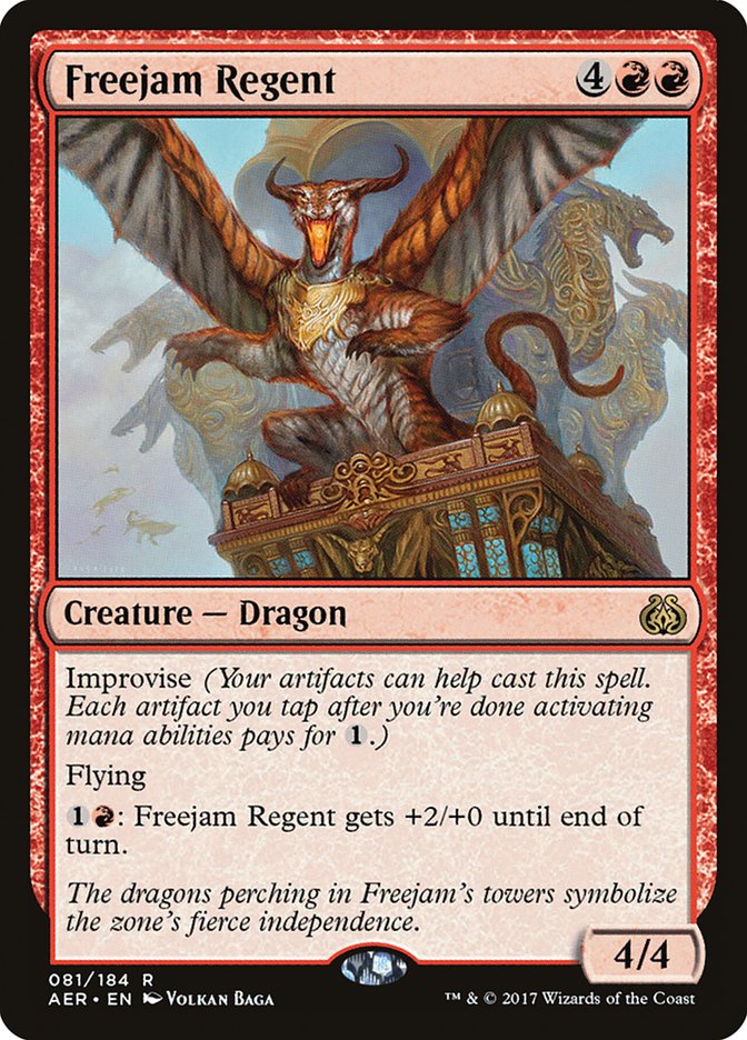 Freejam Regent [Aether Revolt] | Galaxy Games LLC