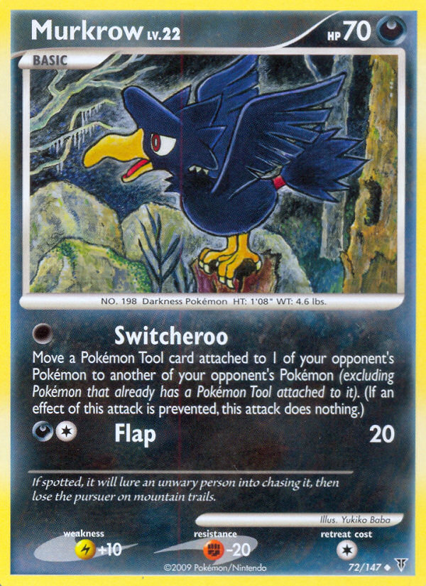 Murkrow (72/147) [Platinum: Supreme Victors] | Galaxy Games LLC