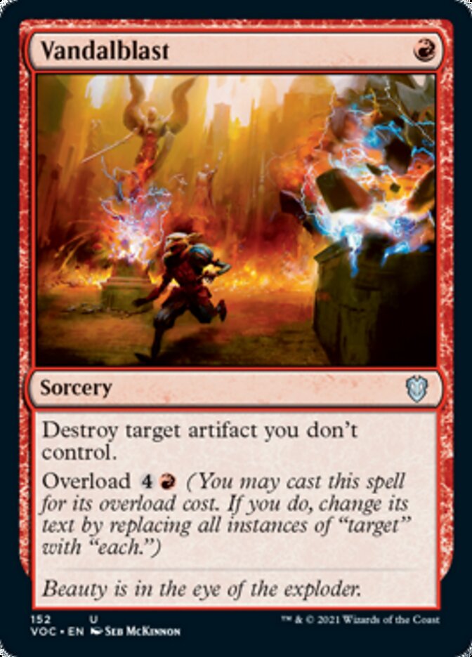 Vandalblast [Innistrad: Crimson Vow Commander] | Galaxy Games LLC