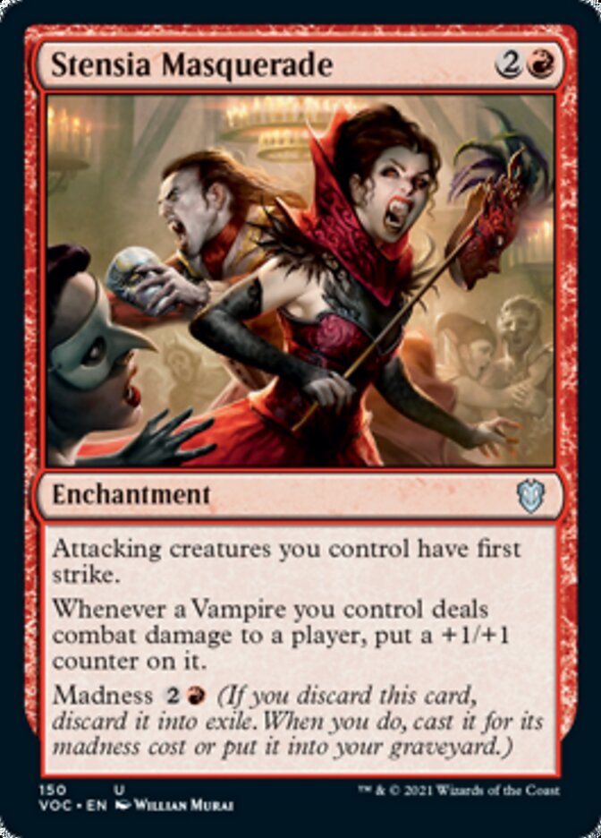 Stensia Masquerade [Innistrad: Crimson Vow Commander] | Galaxy Games LLC