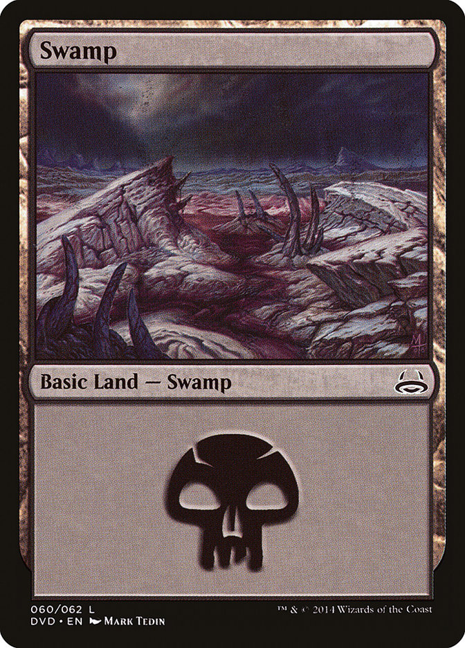 Swamp (60) (Divine vs. Demonic) [Duel Decks Anthology] | Galaxy Games LLC