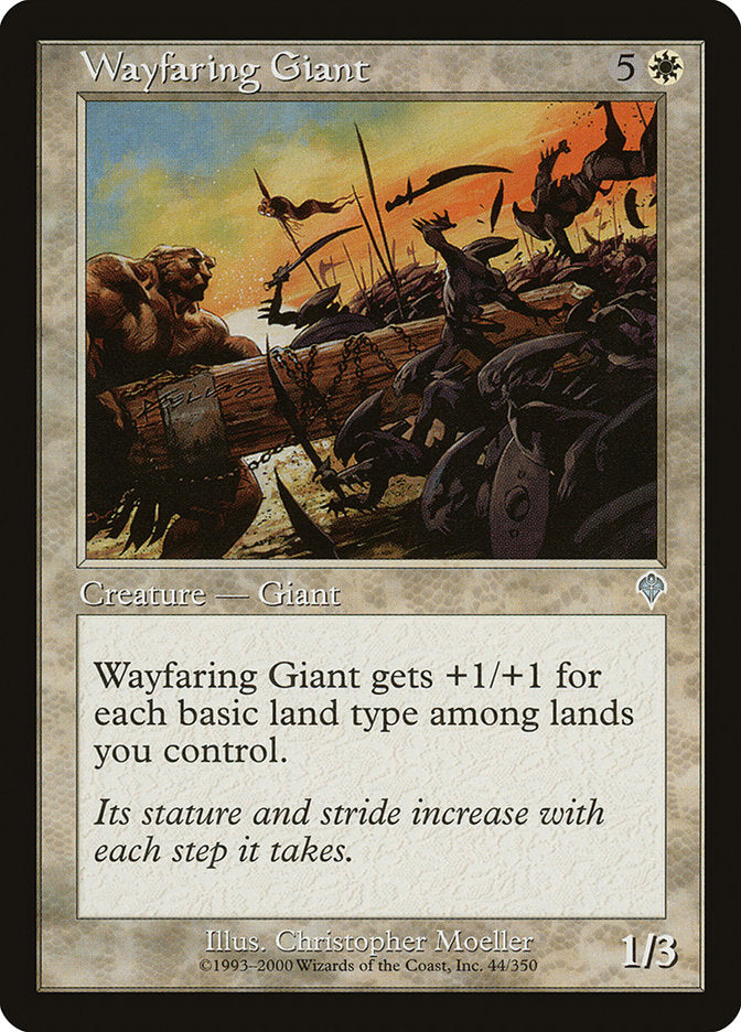 Wayfaring Giant [Invasion] | Galaxy Games LLC
