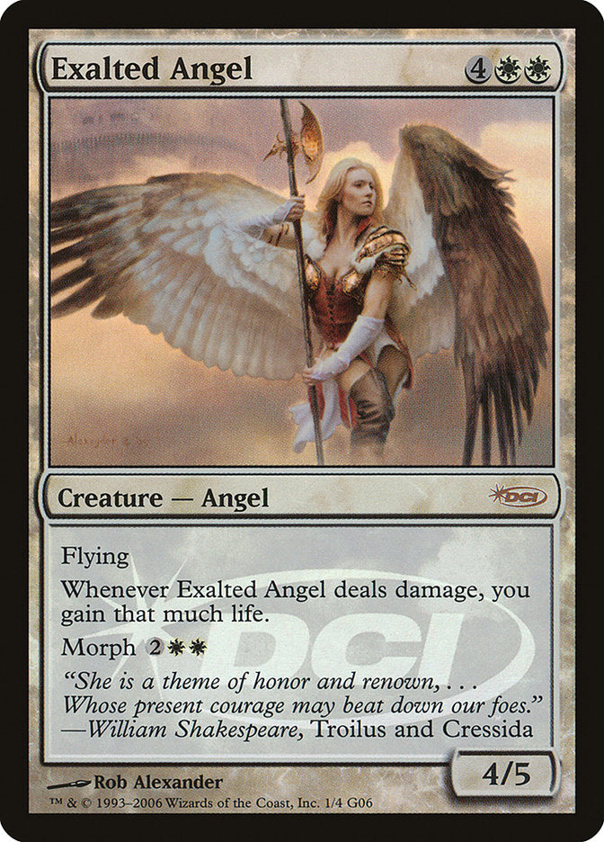 Exalted Angel [Judge Gift Cards 2006] | Galaxy Games LLC