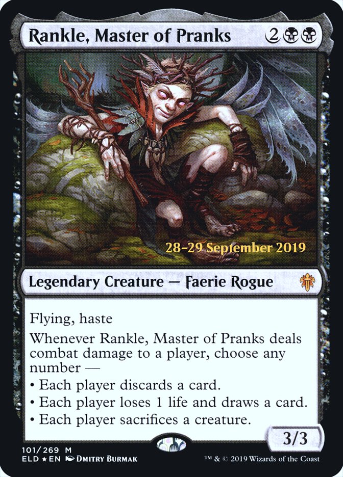 Rankle, Master of Pranks [Throne of Eldraine Prerelease Promos] | Galaxy Games LLC