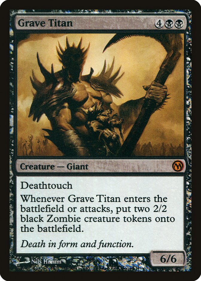 Grave Titan (Duels of the Planeswalkers Promos) [Duels of the Planeswalkers Promos 2011] | Galaxy Games LLC