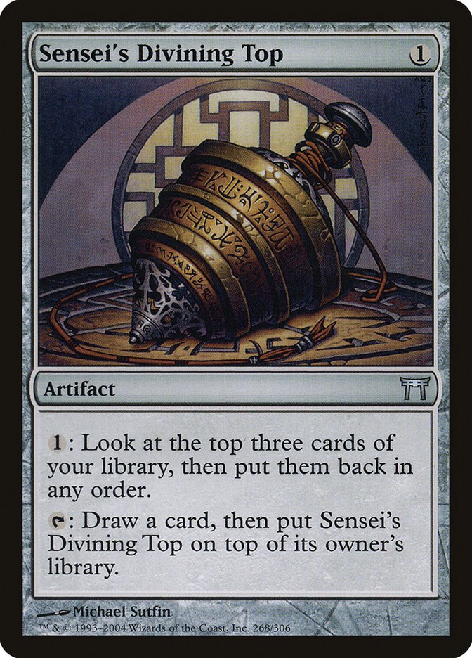 Sensei's Divining Top [Champions of Kamigawa] | Galaxy Games LLC