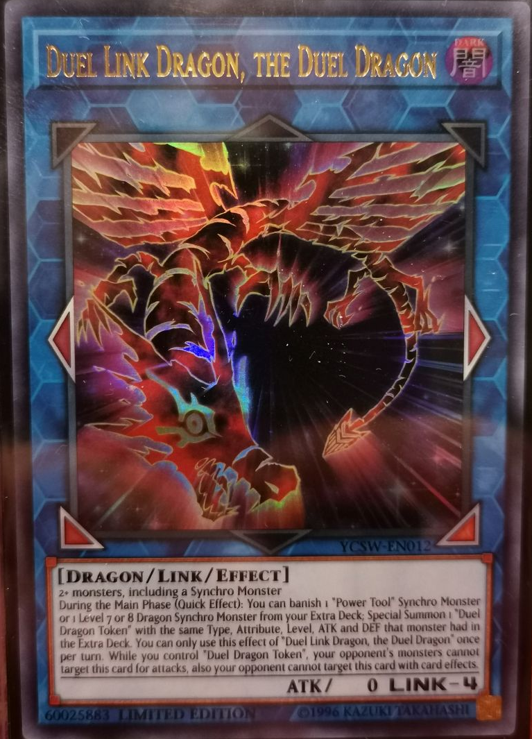 Duel Link Dragon, the Duel Dragon [YCSW-EN012] Ultra Rare | Galaxy Games LLC