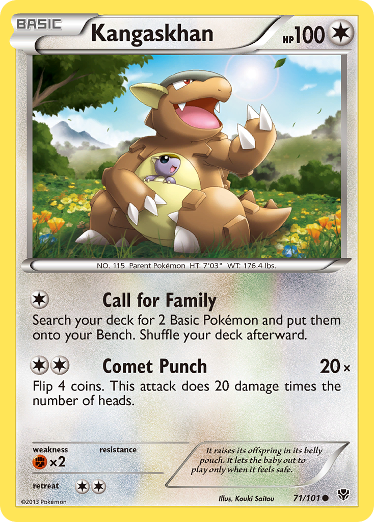 Kangaskhan (71/101) [Black & White: Plasma Blast] | Galaxy Games LLC