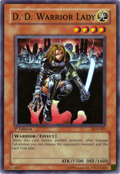 D.D. Warrior Lady [DCR-027] Super Rare | Galaxy Games LLC