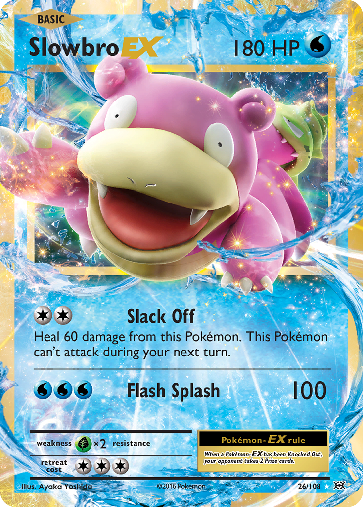 Slowbro EX (26/108) [XY: Evolutions] | Galaxy Games LLC