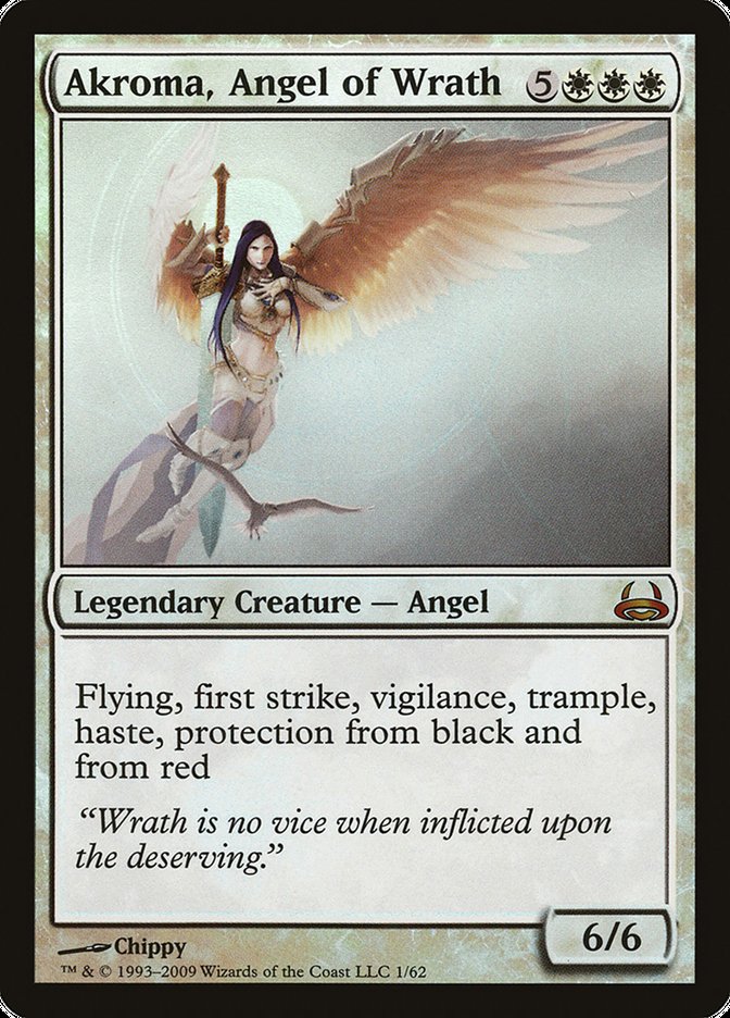 Akroma, Angel of Wrath [Duel Decks: Divine vs. Demonic] | Galaxy Games LLC