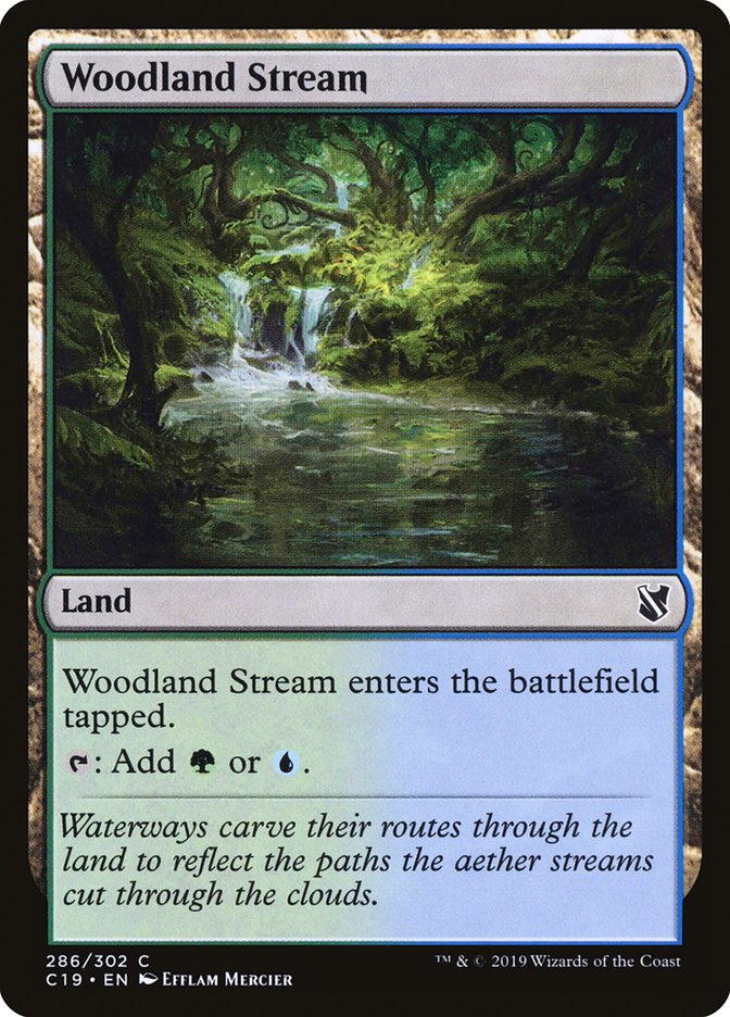 Woodland Stream [Commander 2019] | Galaxy Games LLC