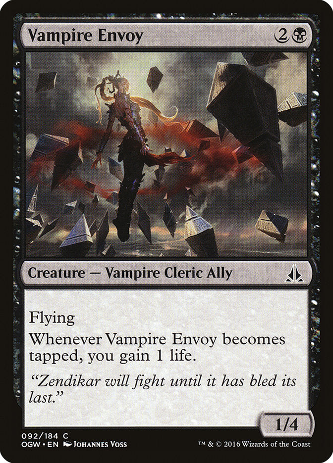 Vampire Envoy [Oath of the Gatewatch] | Galaxy Games LLC