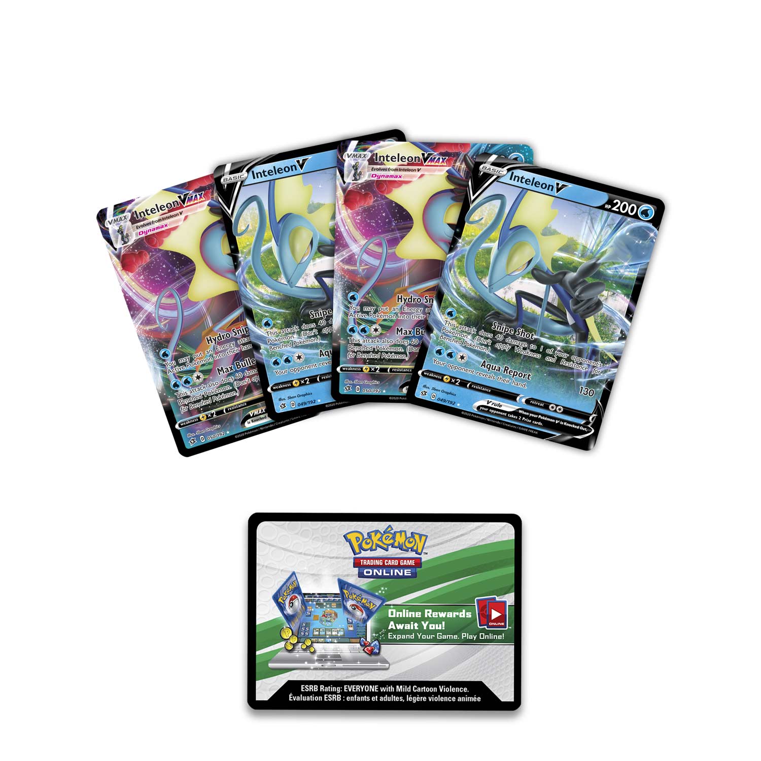 Sword & Shield: Battle Styles - League Battle Deck (Inteleon VMAX) | Galaxy Games LLC